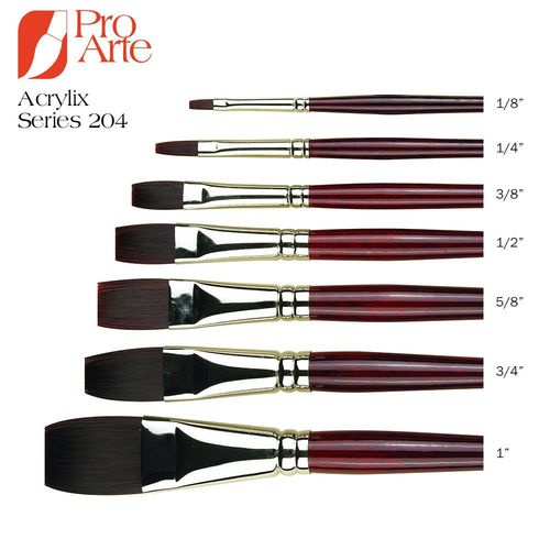 Acrylix Series 204 One Stroke 3mm (1/8")