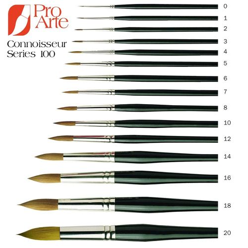 Series 100 Connoisseur Brush Round 12