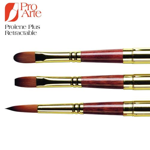 Prolene Plus Retractable Brush Filbert