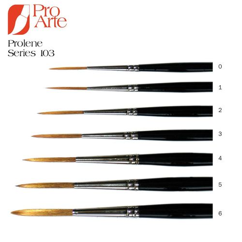 Prolene Riggers Brush Series 103 4