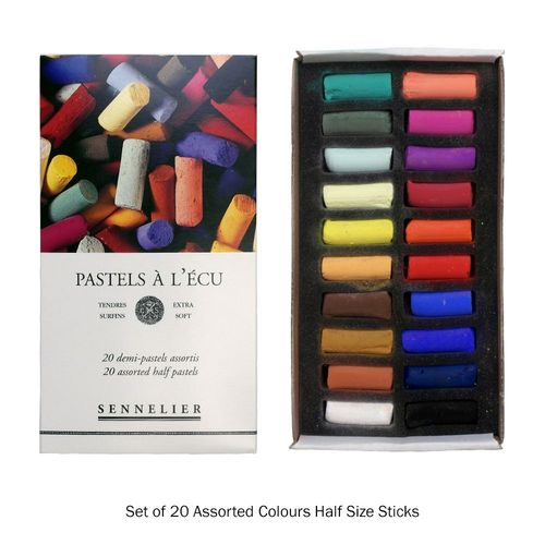 Sennelier Half Size Pastel Sets 20 Assorted Colours