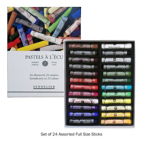 Sennelier Full Size Pastel Sets 24 Assorted Colours