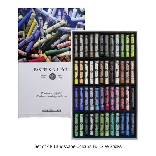 Sennelier Full Size Pastel Sets 48 Landscape Colours