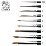 W&N Series 7 Miniature Sable Watercolour Brush 000 preview