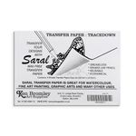 Transfer Paper (Tracedown) Frisk  A4 White for Dark Paper (5 Sheets) preview
