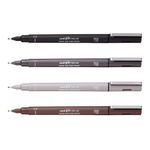 Uni Pin Fine Line Pens from Uni-Ball Black 0.03mm preview