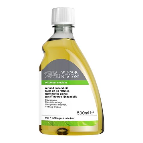 Winsor & Newton Refined Linseed Oil 500ml