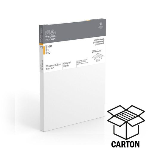 Winsor & Newton Professional Standard Linen Canvas Cartons 12" x 12" (5)