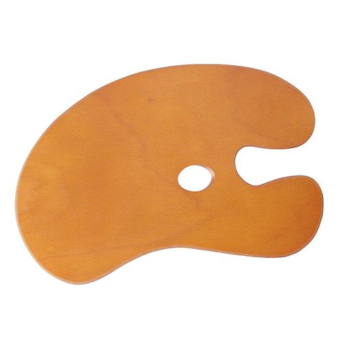 Loxley Wooden Kidney Shaped Palettes Large