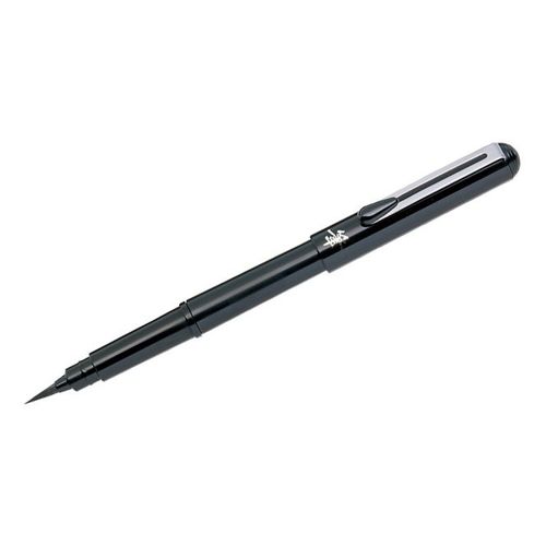 Pentel Brush Pen Set of 4 black refills for Pentel Brush Pen