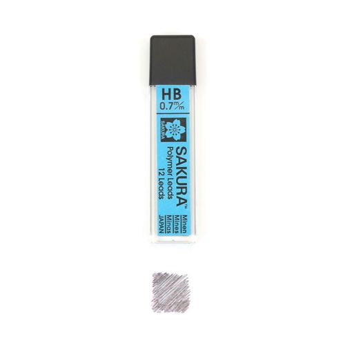 Sakura Mechanical Pencil Lead Refills 0.7mm HB