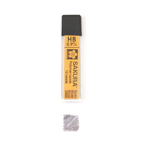 Sakura Mechanical Pencil Lead Refills 0.9mm HB